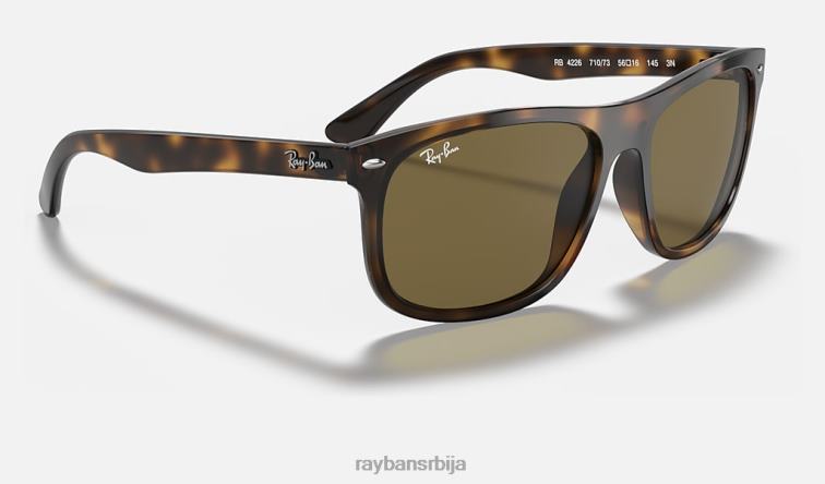 Ray-Ban рб4226 P0HP1100 наочаре за сунце углачан светло хавана/тамно браон мушкарци
