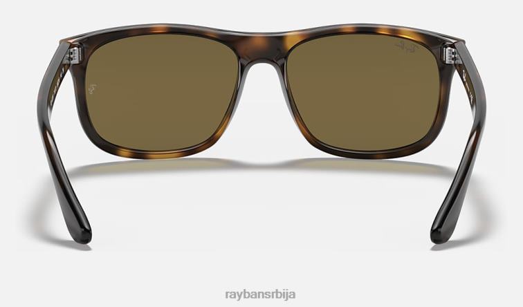 Ray-Ban рб4226 P0HP1100 наочаре за сунце углачан светло хавана/тамно браон мушкарци