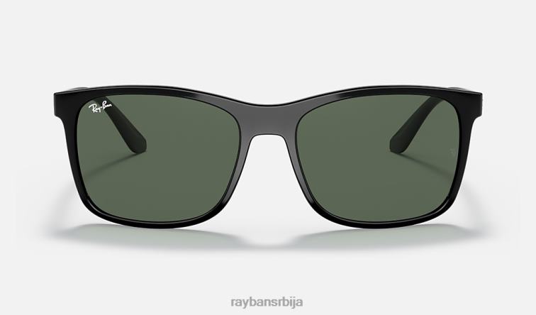 Ray-Ban рб4232 P0HP1103 наочаре за сунце полирана црно/зелена мушкарци