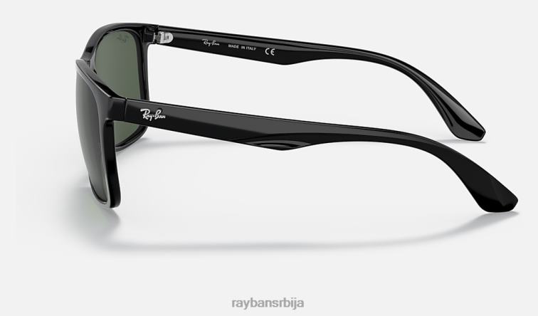 Ray-Ban рб4232 P0HP1103 наочаре за сунце полирана црно/зелена мушкарци