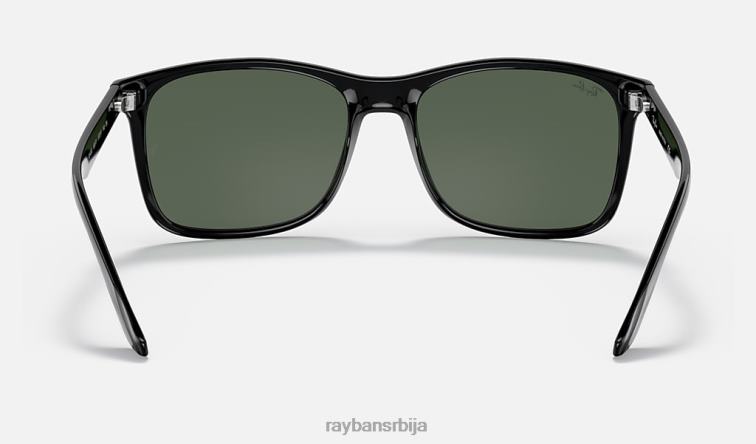 Ray-Ban рб4232 P0HP1103 наочаре за сунце полирана црно/зелена мушкарци