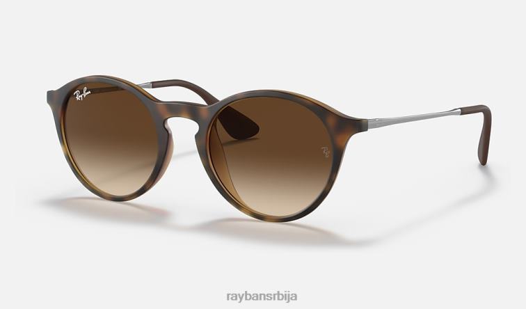 Ray-Ban рб4243 P0HP979 наочаре за сунце мат хавана/браон мушкарци