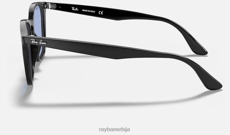 Ray-Ban рб4258 опрана сочива P0HP1159 наочаре за сунце полирана црно/плава мушкарци
