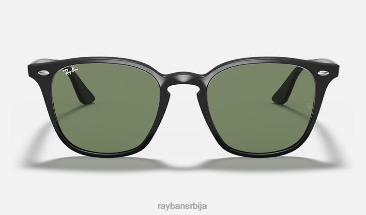 Ray-Ban рб4258 P0HP861 наочаре за сунце полирана црно/зелена мушкарци
