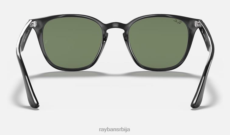 Ray-Ban рб4258 P0HP861 наочаре за сунце полирана црно/зелена мушкарци