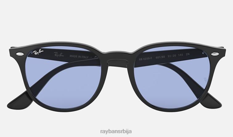 Ray-Ban рб4259 опрана сочива P0HP1168 наочаре за сунце полирана црно/плава мушкарци