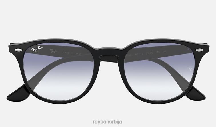 Ray-Ban рб4259 P0HP927 наочаре за сунце полирана црна/светло плава мушкарци