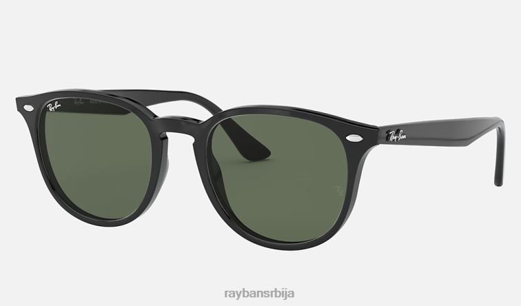 Ray-Ban рб4259 P0HP930 наочаре за сунце полирана црно/зелена мушкарци