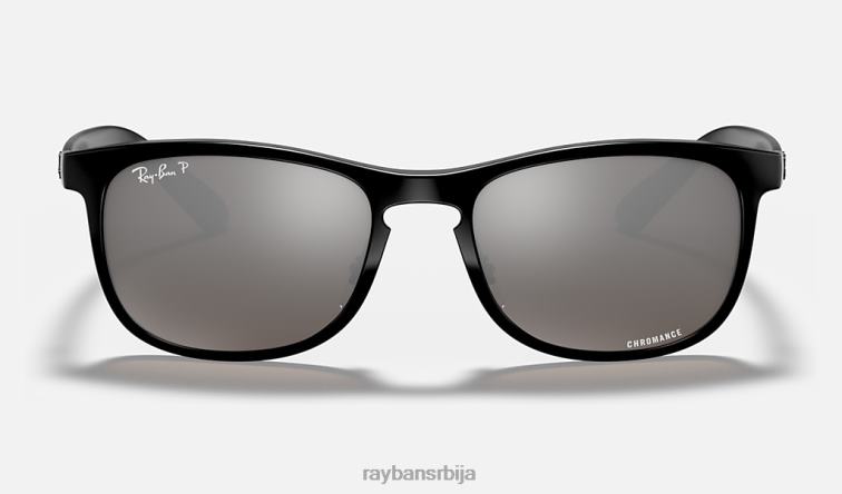 Ray-Ban рб4263 цхроманце P0HP865 наочаре за сунце полирана црна/сребрна мушкарци