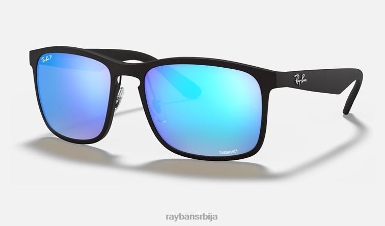 Ray-Ban рб4264 цхроманце P0HP662 наочаре за сунце мат црна/плава мушкарци