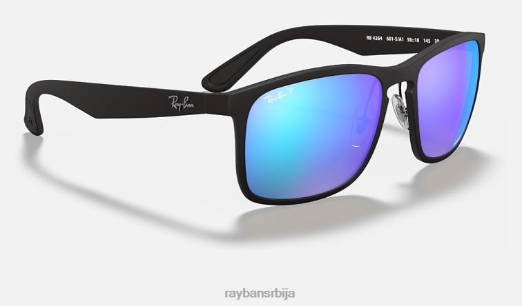 Ray-Ban рб4264 цхроманце P0HP662 наочаре за сунце мат црна/плава мушкарци