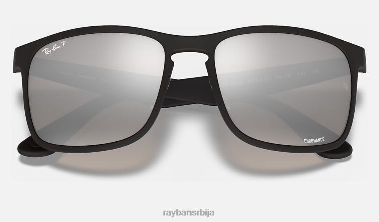 Ray-Ban рб4264 цхроманце P0HP663 наочаре за сунце мат црна/сребрна мушкарци