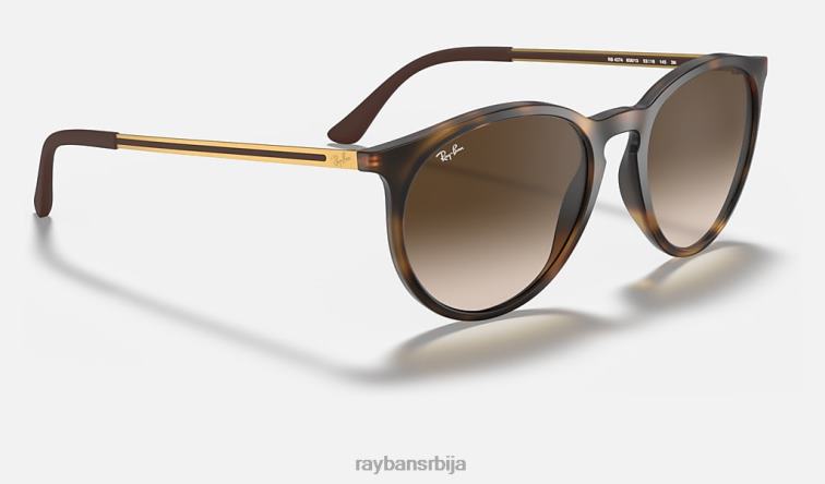 Ray-Ban рб4274 P0HP761 наочаре за сунце мат хавана/браон мушкарци
