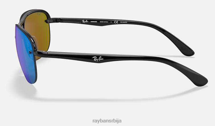 Ray-Ban рб4275цх цхроманце P0HP1064 наочаре за сунце полирана црно/плава мушкарци