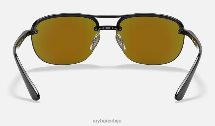 Ray-Ban рб4275цх цхроманце P0HP1064 наочаре за сунце полирана црно/плава мушкарци