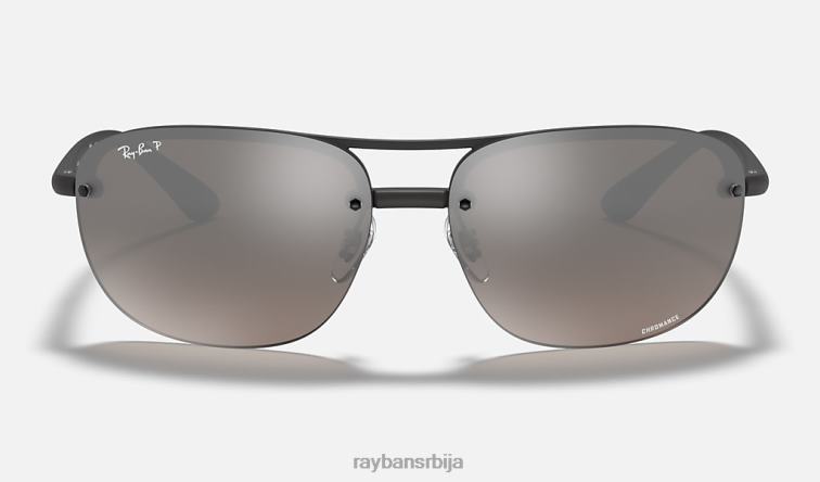 Ray-Ban рб4275цх цхроманце P0HP1065 наочаре за сунце мат црна/сребрна мушкарци