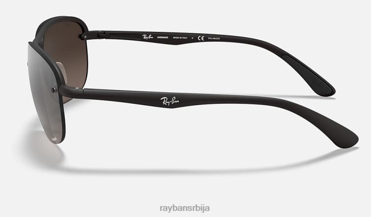 Ray-Ban рб4275цх цхроманце P0HP1065 наочаре за сунце мат црна/сребрна мушкарци