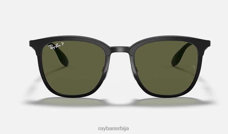 Ray-Ban рб4278 P0HP902 наочаре за сунце полирана црно/зелена мушкарци