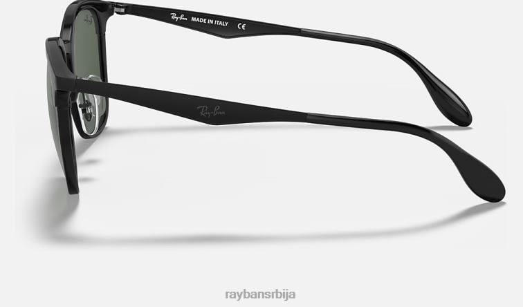 Ray-Ban рб4278 P0HP904 наочаре за сунце полирана црно/зелена мушкарци