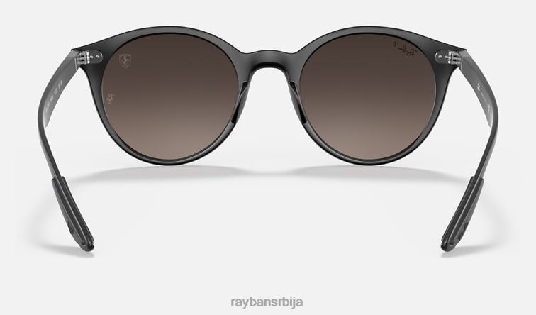 Ray-Ban рб4296м сцудериа феррари колекција P0HP1137 наочаре за сунце мат црна/сребрна мушкарци