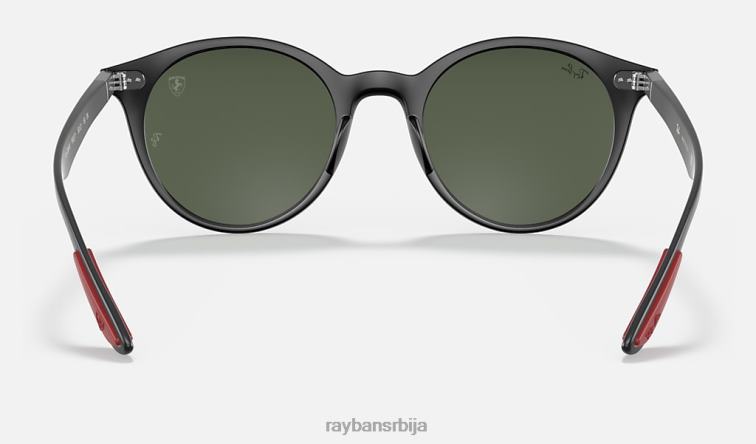 Ray-Ban рб4296м сцудериа феррари колекција P0HP1141 наочаре за сунце мат црна/зелена мушкарци