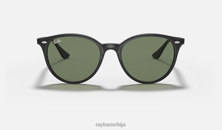 Ray-Ban рб4305 P0HP982 наочаре за сунце полирана црно/зелена мушкарци