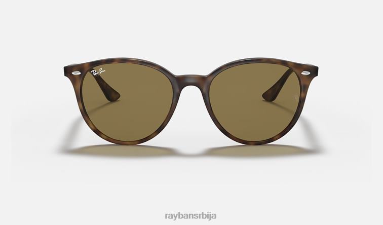 Ray-Ban рб4305 P0HP983 наочаре за сунце углачан светло хавана/тамно браон мушкарци