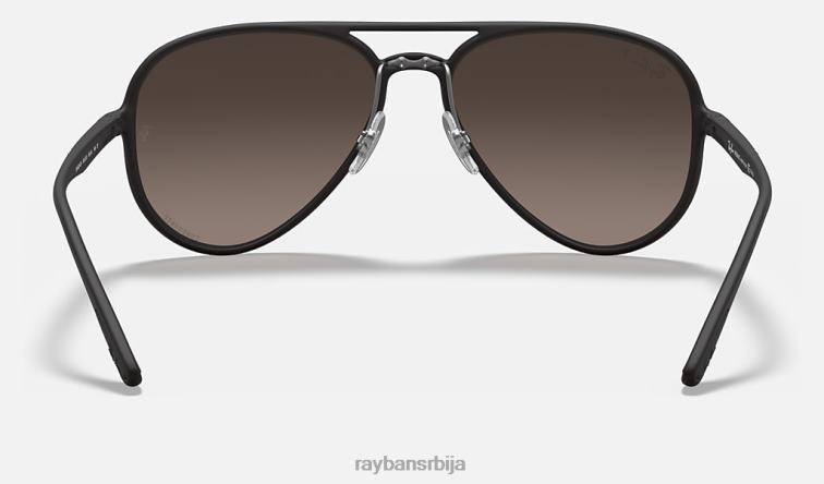 Ray-Ban рб4320цх цхроманце P0HP768 наочаре за сунце мат црна/сребрна мушкарци