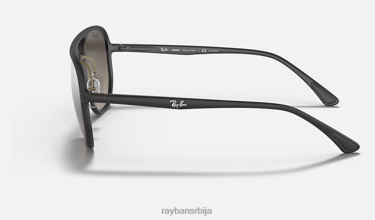 Ray-Ban рб4321цх цхроманце P0HP1009 наочаре за сунце мат црна/сребрна мушкарци