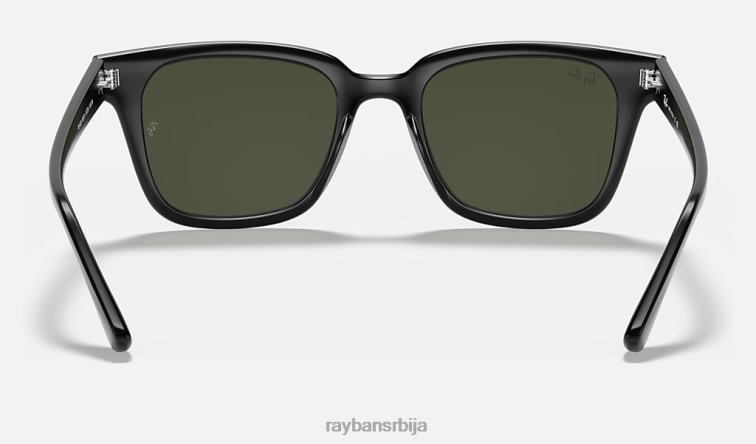 Ray-Ban рб4323 P0HP844 наочаре за сунце полирана црно/зелена мушкарци