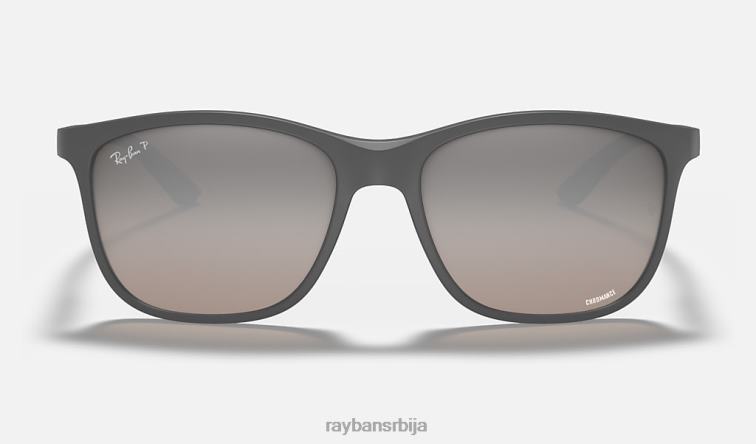 Ray-Ban рб4330цх цхроманце P0HP856 наочаре за сунце мат сива/сребрна мушкарци