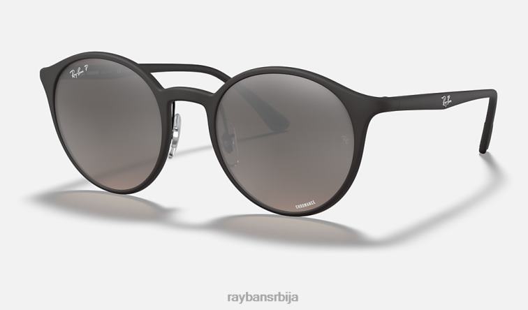 Ray-Ban рб4336цх цхроманце P0HP1029 наочаре за сунце мат црна/сребрна мушкарци