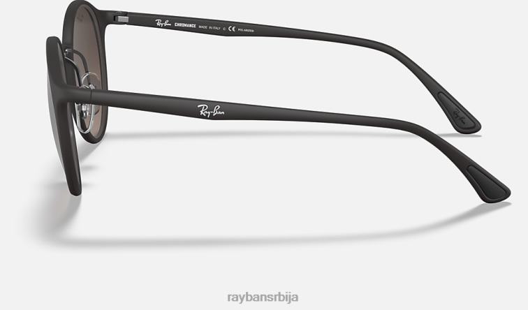 Ray-Ban рб4336цх цхроманце P0HP1029 наочаре за сунце мат црна/сребрна мушкарци