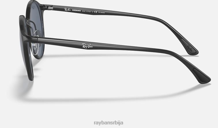 Ray-Ban рб4336цх цхроманце P0HP1030 наочаре за сунце полирана црно/плава мушкарци