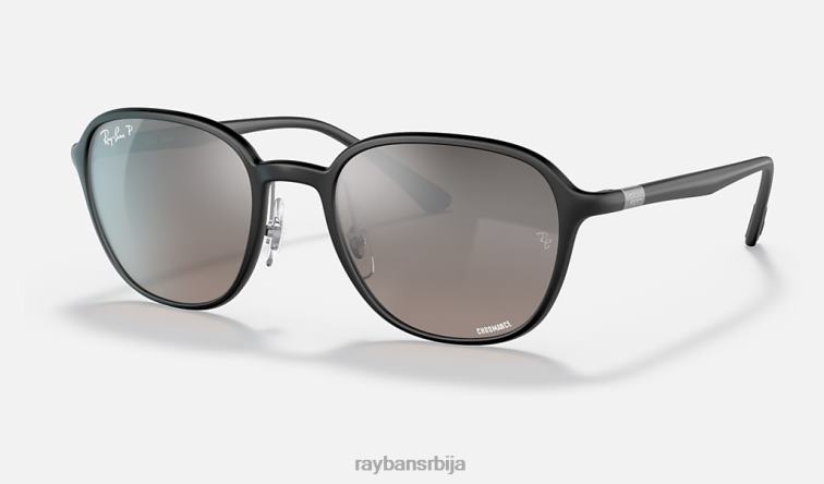 Ray-Ban рб4341цх цхроманце P0HP1274 наочаре за сунце мат црна/сребрна мушкарци