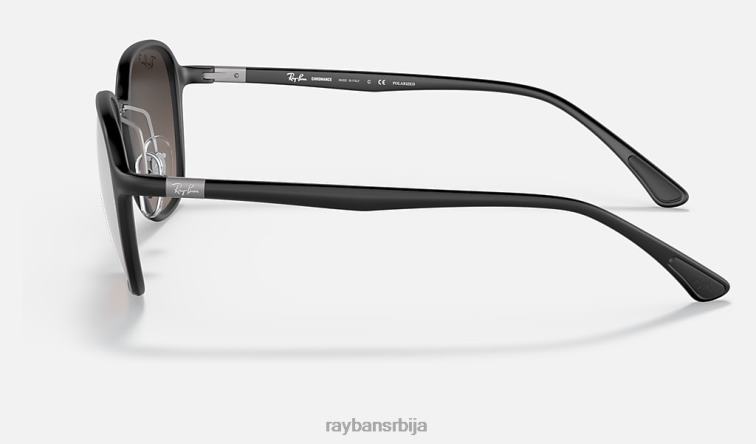 Ray-Ban рб4341цх цхроманце P0HP1274 наочаре за сунце мат црна/сребрна мушкарци