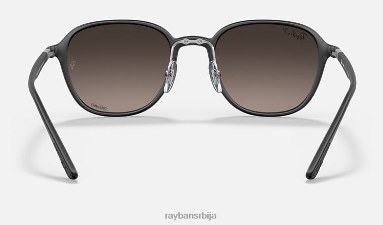 Ray-Ban рб4341цх цхроманце P0HP1274 наочаре за сунце мат црна/сребрна мушкарци