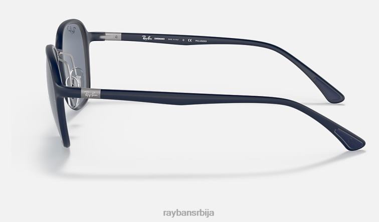 Ray-Ban рб4341цх цхроманце P0HP1275 наочаре за сунце мат плава/плава мушкарци