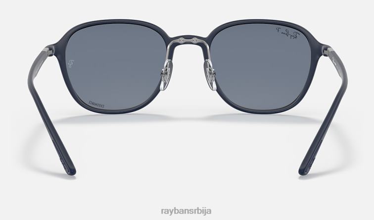 Ray-Ban рб4341цх цхроманце P0HP1275 наочаре за сунце мат плава/плава мушкарци