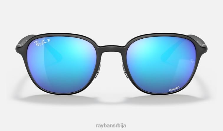 Ray-Ban рб4341цх цхроманце P0HP1276 наочаре за сунце мат црна/плава мушкарци