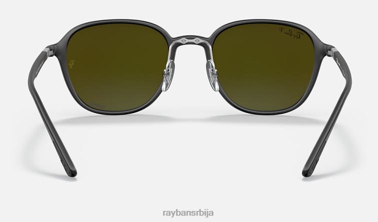 Ray-Ban рб4341цх цхроманце P0HP1276 наочаре за сунце мат црна/плава мушкарци