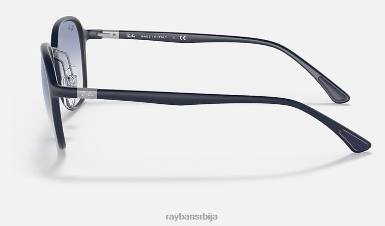 Ray-Ban рб4341 P0HP1552 наочаре за сунце мат тамно плава/плава мушкарци