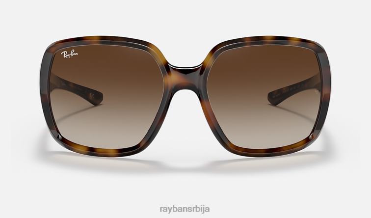 Ray-Ban рб4347 P0HP937 наочаре за сунце углачана хавана/браон мушкарци