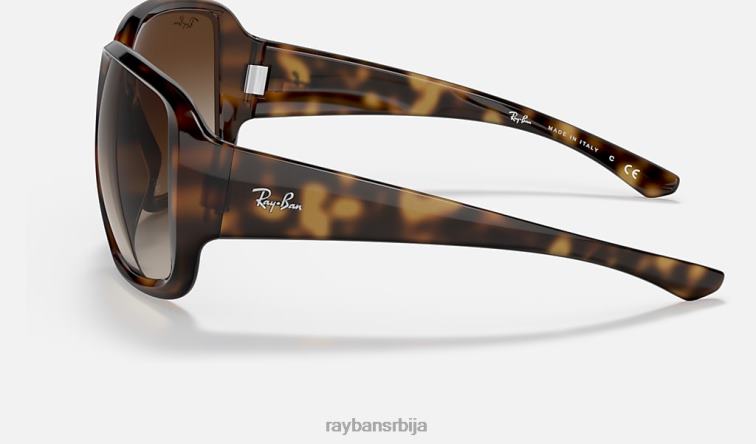 Ray-Ban рб4347 P0HP937 наочаре за сунце углачана хавана/браон мушкарци