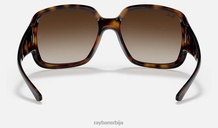 Ray-Ban рб4347 P0HP937 наочаре за сунце углачана хавана/браон мушкарци