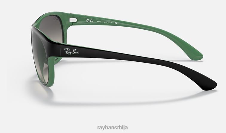 Ray-Ban рб4351 P0HP1292 наочаре за сунце мат црна/сива мушкарци