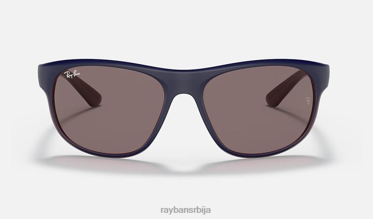 Ray-Ban рб4351 P0HP1293 наочаре за сунце мат плава/љубичаста мушкарци