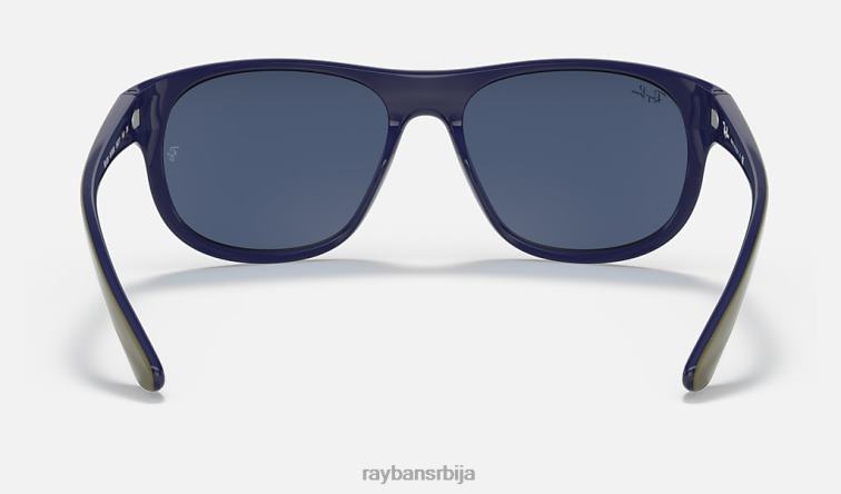 Ray-Ban рб4351 P0HP1294 наочаре за сунце мат зелена/тамно плава мушкарци