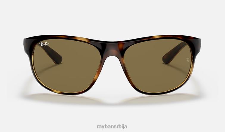 Ray-Ban рб4351 P0HP1296 наочаре за сунце полирана хавана/тамно браон мушкарци