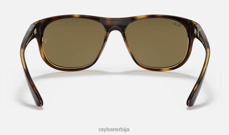Ray-Ban рб4351 P0HP1296 наочаре за сунце полирана хавана/тамно браон мушкарци